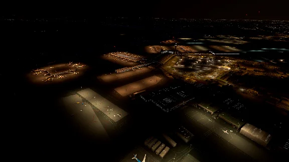 🛫 LIRF Rome Airport Light Enhanced | MSFS