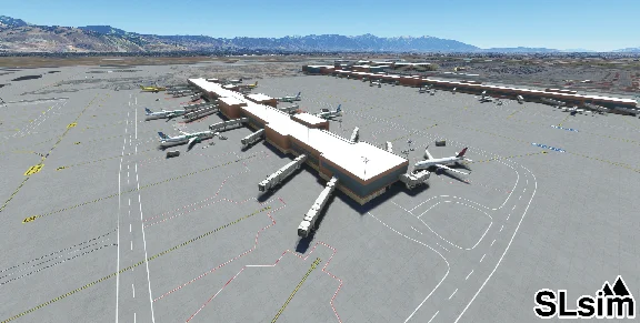 🛫 KSLC Salt Lake City Airport | MSFS