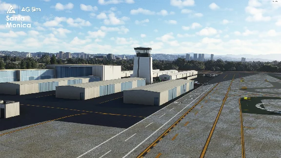 🛫 KSMO Santa Monica Airport by AG Sim | MSFS