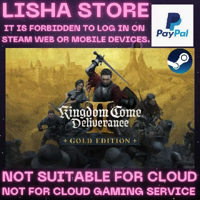 Kingdom Come:Deliverance II Gold Steam Offline Paypal