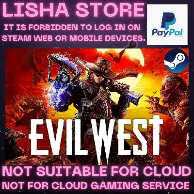Evil West Steam Offline Paypal