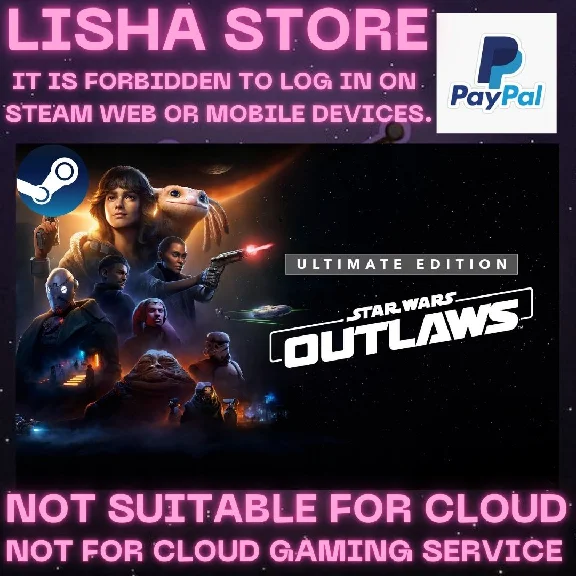 Star Wars Outlaws Ultimate Steam Offline Paypal