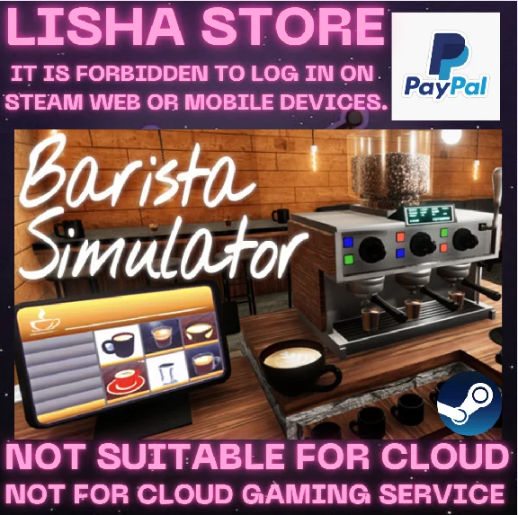 Barista Simulator Steam Offline PAYPAL
