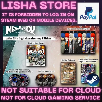 Metaphor ReFantazio Atlus 35th Digital Anniv ED PAYPAL