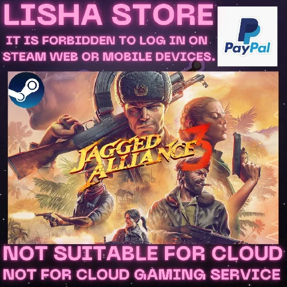 Jagged Alliance 3 Steam Offline Paypal