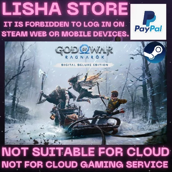 God of War Ragnarok Deluxe Edition Steam Offline Paypal