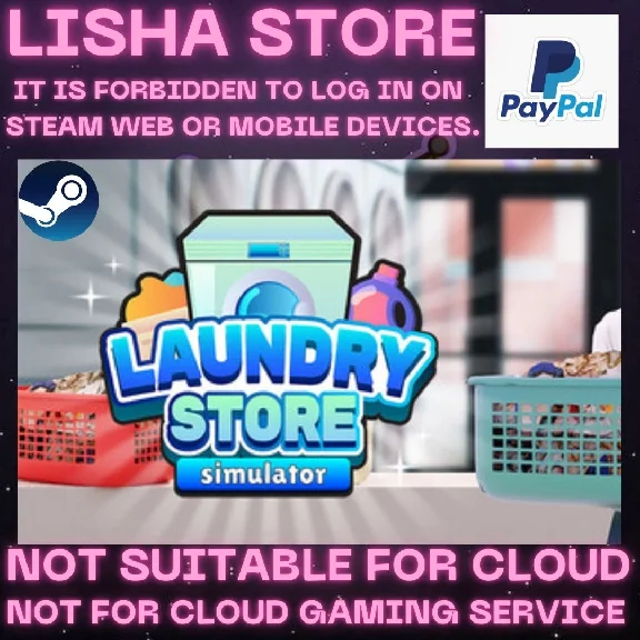 Laundry Store Simulator Steam Offline Paypal