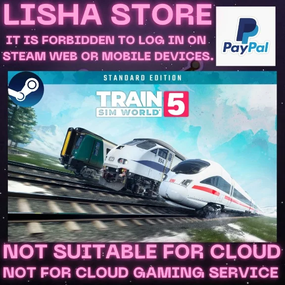 Train Sim World 5 Standard Ed Steam Offline For 90 days