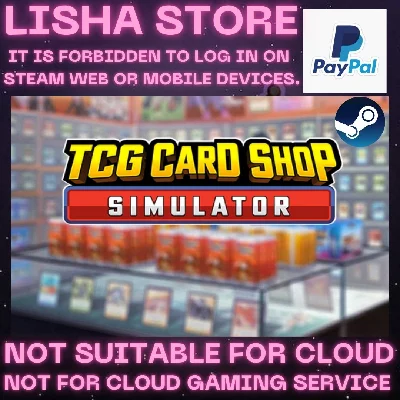 TCG Card Shop Simulator Steam Offline Paypal