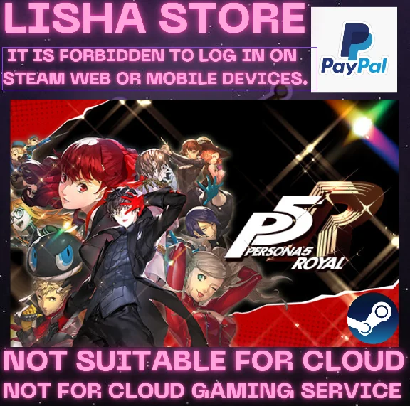 Persona 5 Royal Steam Offline PAYPAL