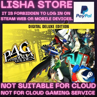 Persona 4 Golden Digital Deluxe Ed Steam For 90 days