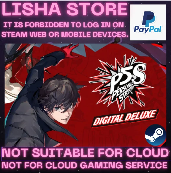 Persona 5 Strikers Digital Deluxe Edition Steam PAYPAL