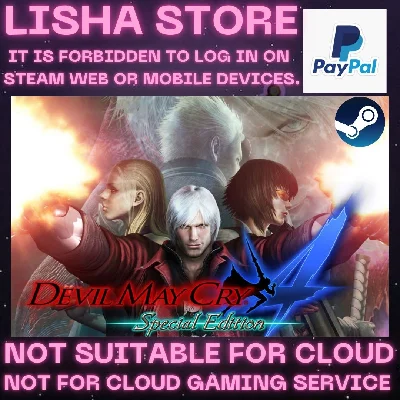 Devil May Cry 4 Special Edition Steam Offline Paypal