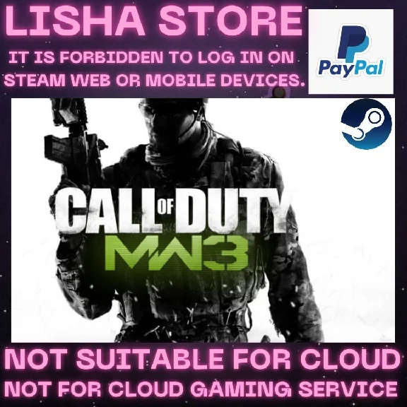 Call of Duty Modern Warfare 3 (2011) Steam paypal