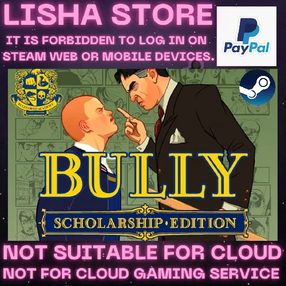 Bully Scholarship Edition Steam Offline Paypal