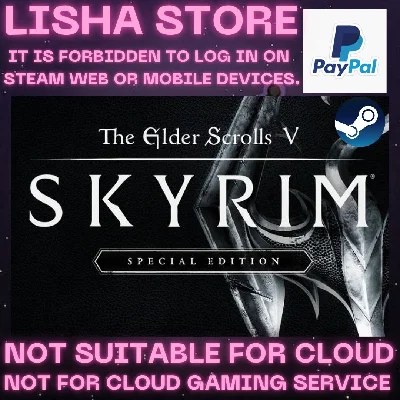The Elder Scrolls V:Skyrim Special Edition Steam Paypal