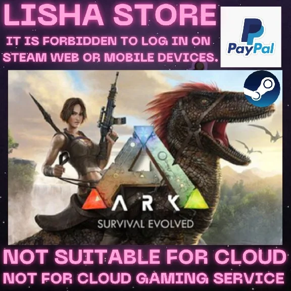 ARK: Survival Evolved Steam Offline Paypal
