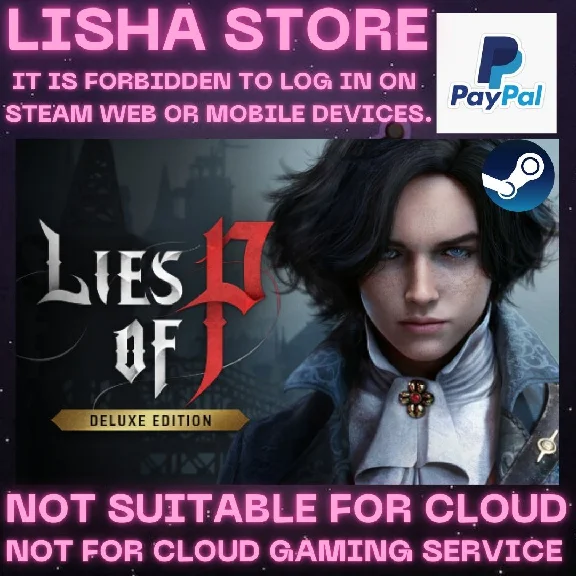 Lies of P Deluxe Edition Steam Offline Paypal