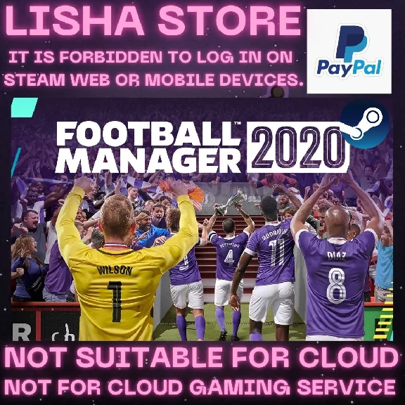 Football Manager 2020 Steam Offline Paypal