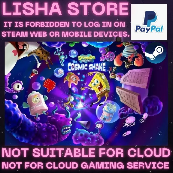 SpongeBob SquarePants: The Cosmic Shake Steam paypal
