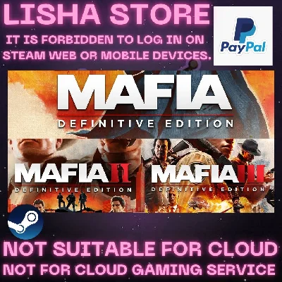 Mafia Trilogy Definitive Edition Steam Offline Paypal