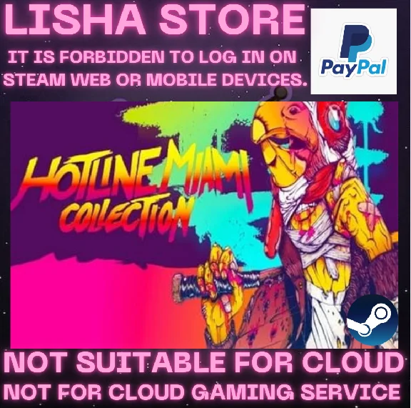 Hotline Miami Collection (1+2) Steam Offline PAYPAL