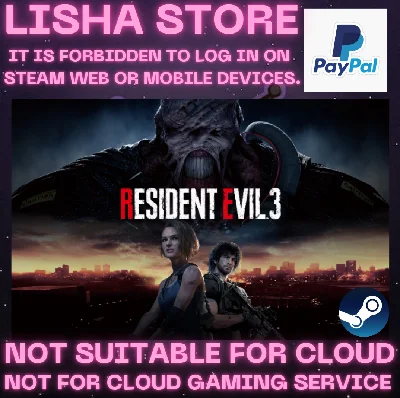 Resident Evil 3 Remake Steam Offline PAYPAL