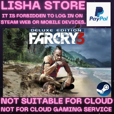 Far Cry 3 Deluxe Edition Steam Offline PAYPAL