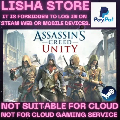 Assassins Creed Unity Steam Offline PAYPAL
