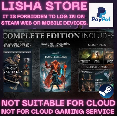 Assassins Creed Valhalla Complete Edition Steam PAYPAL