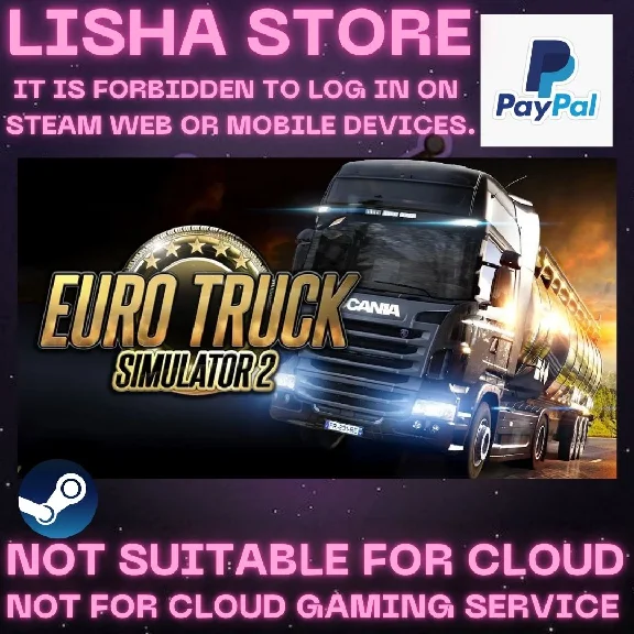 Euro Truck Simulator 2 Steam Offline Paypal