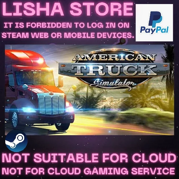 American Truck Simulator Steam Offline Paypal