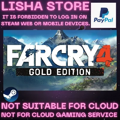 Far Cry 4 Gold Steam Offline Paypal