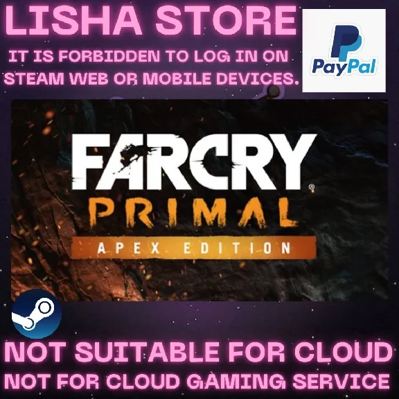 Far Cry Primal Apex Edition Steam Offline Paypal