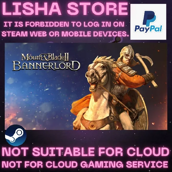 Mount & Blade II Bannerlord Steam Paypal