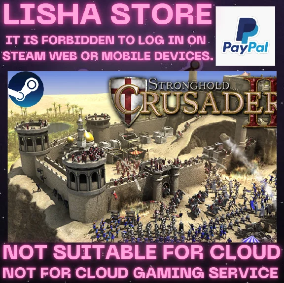 Stronghold Crusader 2 Steam Offline PAYPAL