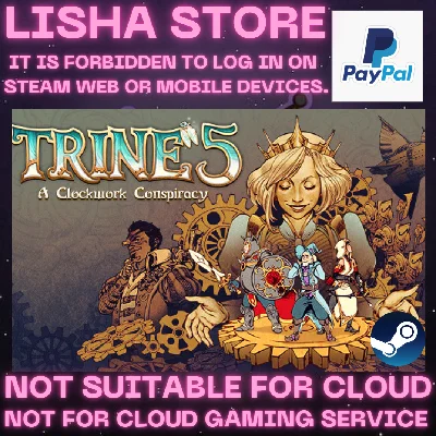Trine 5: A Clockwork Conspiracy Steam Offline PAYPAL