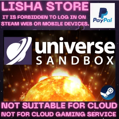 Universe Sandbox Steam Offline PAYPAL