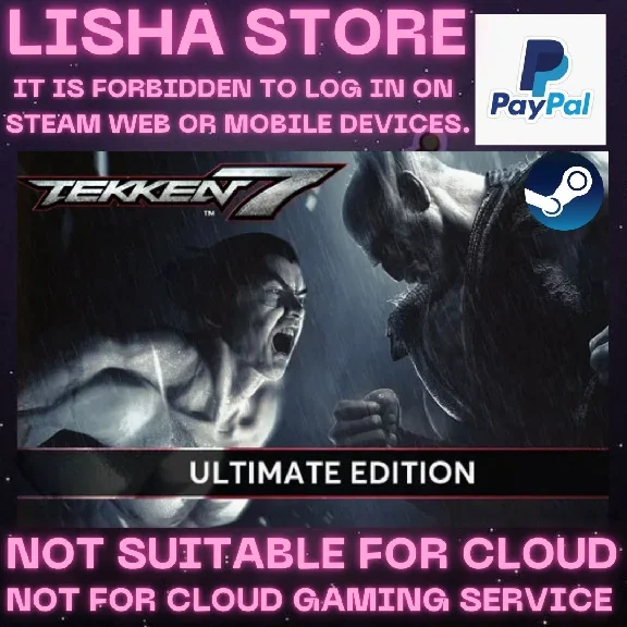 TEKKEN 7 Ultimate Edition Steam Offline Paypal
