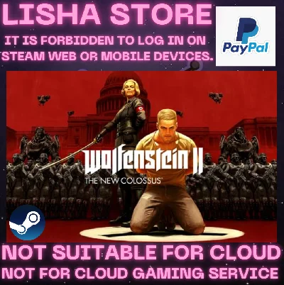 Wolfenstein II : The New Colossus Deluxe Edition PAYPAL