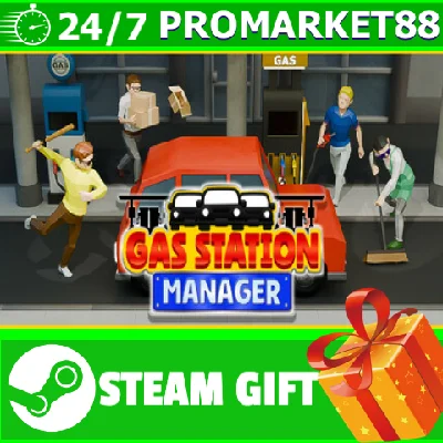 ⭐️ALL COUNTRIES⭐️ Gas Station Manager STEAM GIFT