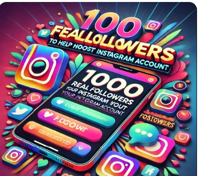 1000 Real Followers to help boost  account Instagram