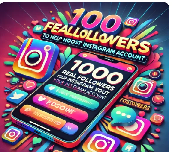 1000 Real Followers to help boost  account Instagram
