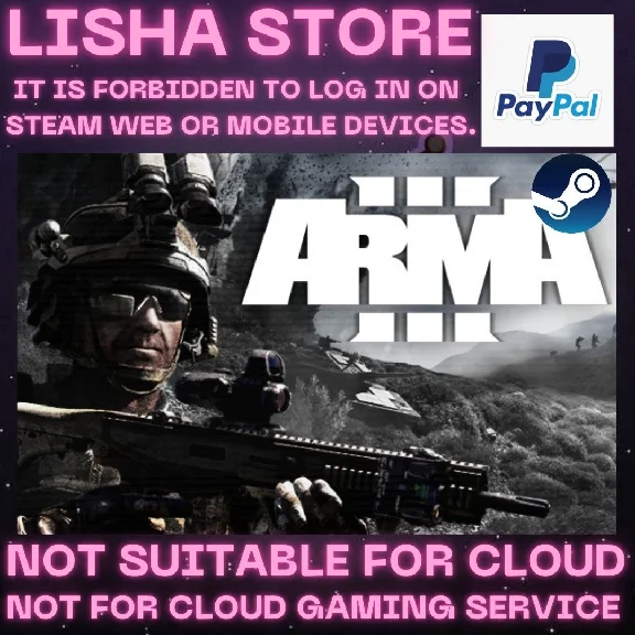 ARMA 3 Steam Offline Paypal