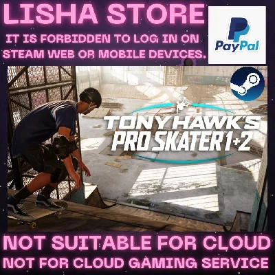 Tony Hawk´s Pro Skater 1+2 Steam Offline Paypal