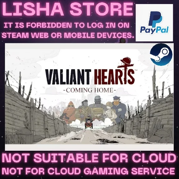 Valiant Hearts: Coming Home Steam Offline Paypal