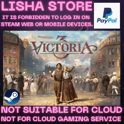 Victoria 3 Mac & PC Steam Offline PAYPAL