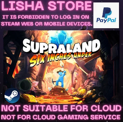 Supraland Six Inches Under Steam Offline PAYPAL
