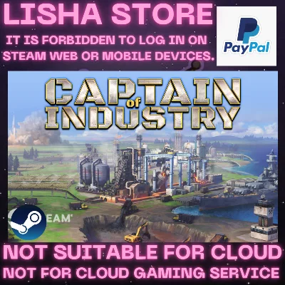 Captain of Industry Supporter pack Steam For 90 days