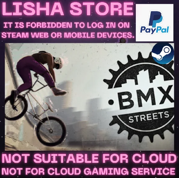 BMX Streets Steam Offline PAYPAL
